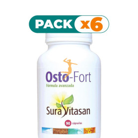 Pack 6x OSTO-FORT 90 CÁPSULAS SURA VITASAN