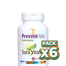 Pack 6x PREVENT-MIX 60 CAPSULAS SURA VITASAN