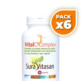 Pack 6x VITAL C8 COMPLEX 45 CÁPSULAS SURA VITASAN