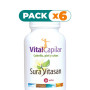 Pack 6x VITALCAPILAR 30 PERLAS SURA VITASAN