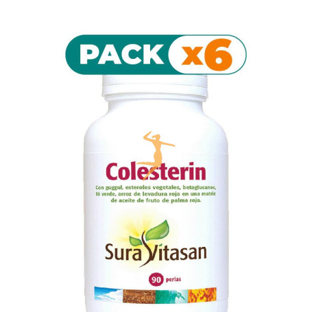 Pack 6x COLESTERIN 90 PERLAS SURA VITASAN