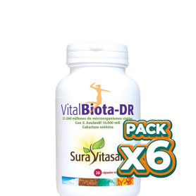 Pack 6x VITALBIOTA-DR 30 CÁPSULAS SURA VITASAN