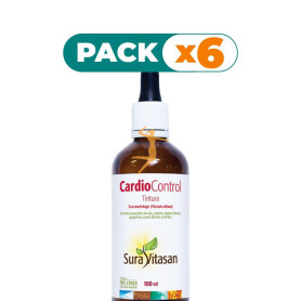 Pack 6x CARDIO CONTROL 100Ml. SURA VITASAN