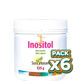 Pack 6x INOSITOL 125Gr. SURA VITASAN