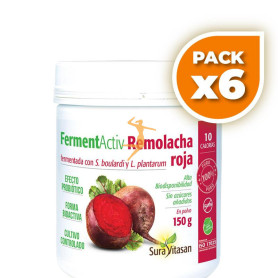 Pack 6x REMOLACHA ROJA FERMENTADA 150Gr. SURA VITASAN