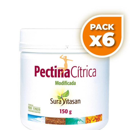Pack 6x PECTINA CITRICA MODIFICADA 150Gr. SURA VITASAN