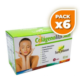 Pack 6x COLAGENO MAX SKIN 30 SOBRES SURA VITASAN
