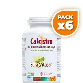 Pack 6x CALOSTRO 120 CÁPSULAS SURA VITASAN