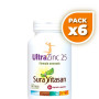 Pack 6x ULTRA ZINC 25 90 CAPSULAS SURA VITASAN