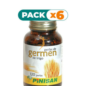 Pack 6x GERMEN DE TRIGO 120 PERLAS PINISAN