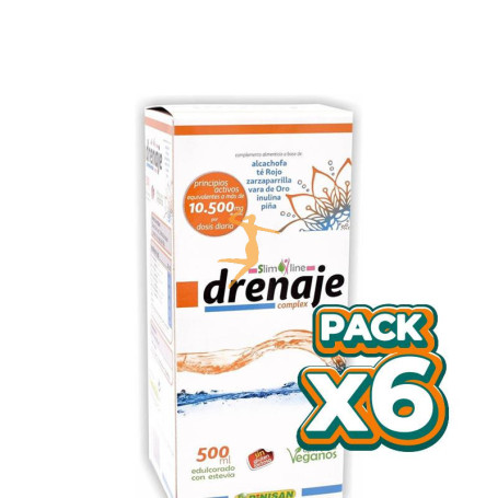 Pack 6x DRENAJE COMPLEX 500Ml. PINISAN
