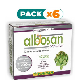 Pack 6x ALBOSAN 60 CÁPSULAS PINISAN