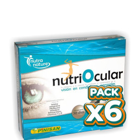 Pack 6x NUTRIOCULAR 30 CÁPSULAS PINISAN