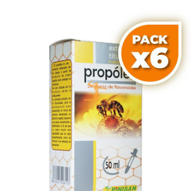 Pack 6x EXTRACTO DE PROPOLEO 50Ml. PINISAN