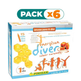 Pack 6x ENERGISAN DIVER 15 VIALES PINISAN