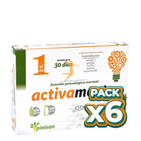 Pack 6x ACTIVAMENTE COMPRIMIDOS PINISAN