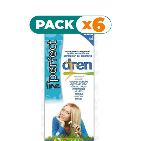 Pack 6x PERFECT DREN PINISAN 250Ml.