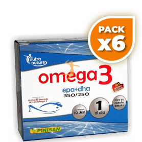 Pack 6x OMEGA 3 30 PERLAS PINISAN