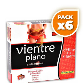 Pack 6x PERFECT LINE VIENTRE PLANO 30 CÁPSULAS PINISAN