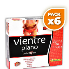 Pack 6x PERFECT LINE VIENTRE PLANO 30 CÁPSULAS PINISAN