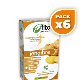 Pack 6x FITO PREMIUM JENGIBRE 30 CÁPSULAS PINISAN