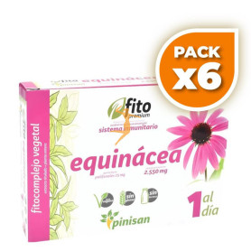 Pack 6x Fito Premium Equinácea 30 Cápsulas Pinisan