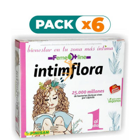 Pack 6x INTIMFLORA 20 CÁPSULAS PINISAN
