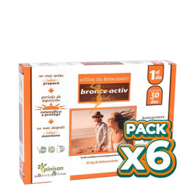 Pack 6x BRONCE ACTIV 30 CÁPSULAS PINISAN