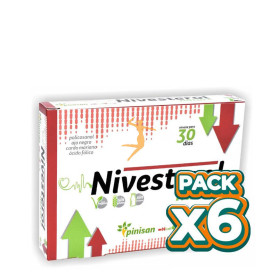 Pack 6x NIVESTEROL NATURE 30 CAP. PINISAN