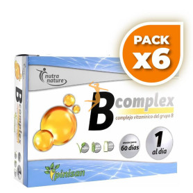 Pack 6x B COMPLEX 60 CAPSULAS PINISAN