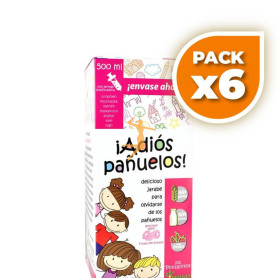 Pack 6x ADIOS PAÑUELOS 500 ML ENVASE AHORRO PINISAN