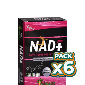 Pack 6x NAD+ 30 CÁPSULAS PINISAN