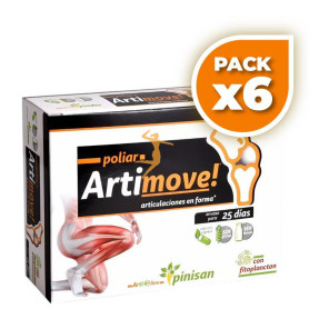Pack 6x POLIAR ARTI MOVE! 50 CÁPSULAS PINISAN