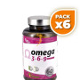 Pack 6x OMEGA 3-6-9 NUTRANATURE 60 PERLAS PINISAN
