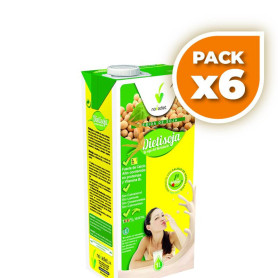 Pack 6x BEBIDA DE SOJA ECO 1Lt. NOVA DIET