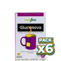 Pack 6x HERBODIET GLUCONOVA 20 FILTROS NOVA DIET