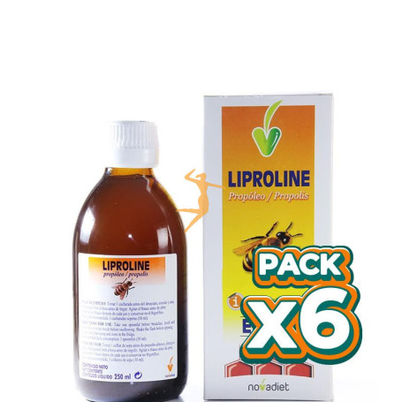 Pack 6x LIPROLINE ELIXIR 250Ml. NOVA DIET