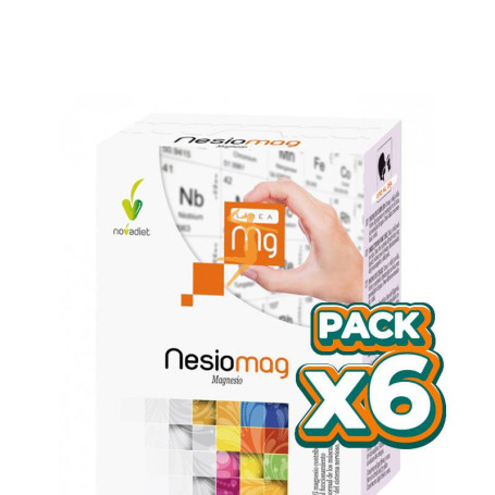 Pack 6x NESIOMAG 18 STICKS NOVA DIET