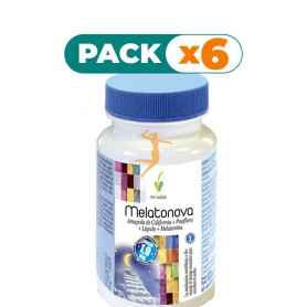 Pack 6x MELATONOVA 60 CÁPSULAS NOVADIET