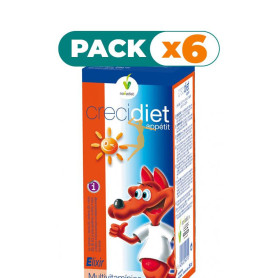 Pack 6x CRECIDIET APPETIT 250Ml. NOVA DIET
