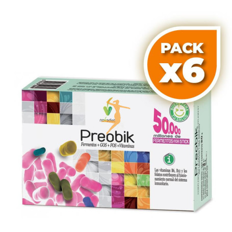 Pack 6x PREOBIK 10 STICKS NOVA DIET