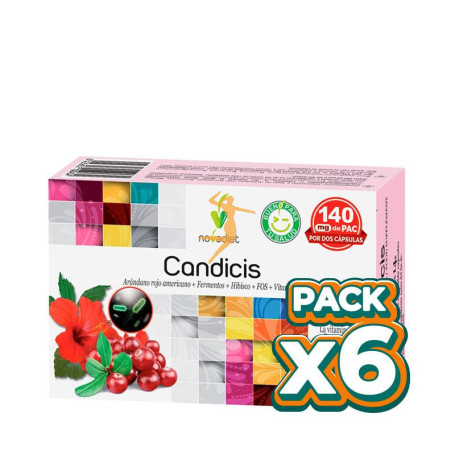 Pack 6x CANDICIS 30 CÁPSULAS NOVA DIET