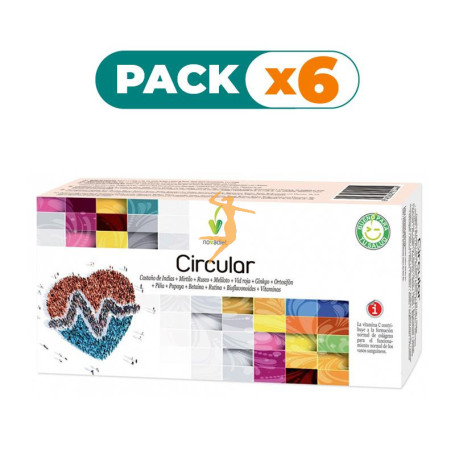 Pack 6x CIRCULAR 20 VIALES NOVA DIET