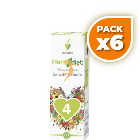 Pack 6x EXTRACTO COLA CABALLO 50Ml. NOVA DIET