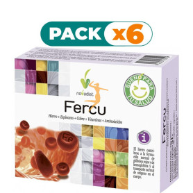 Pack 6x FERCU 60 CÁPSULAS NOVA DIET
