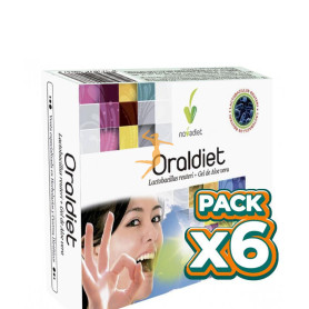 Pack 6x ORALDIET 30 COMPRIMIDOS NOVA DIET