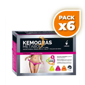 Pack 6x KEMOGRAS METABOLIC 30 CÁPSULAS NOVA DIET