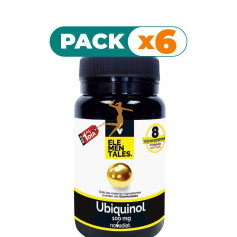 Pack 6x UBIQUINOL 100Mg. 30 CÁPSULAS NOVA DIET