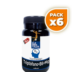 Pack 6x TRIPTÓFANO + VIT + B6 + MG 30 CÁPSULAS NOVA DIET