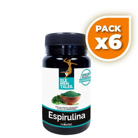 Pack 6x ESPIRULINA 60 CÁPSULAS NOVA DIET